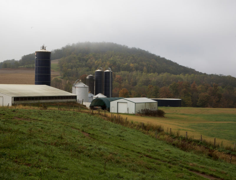 Showing a farm in Pennsylvania.